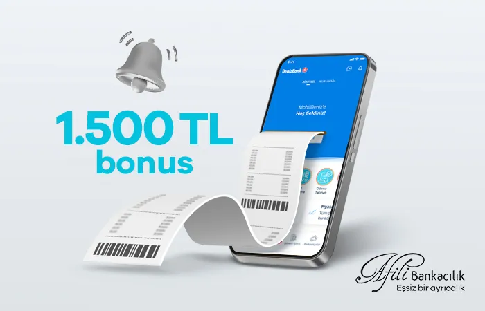 DenizBank ile Otomatik Fatura Ödemelerinde 1.500 TL’ye Varan Bonus! Kampanyadan Faydalanlama Rehberi