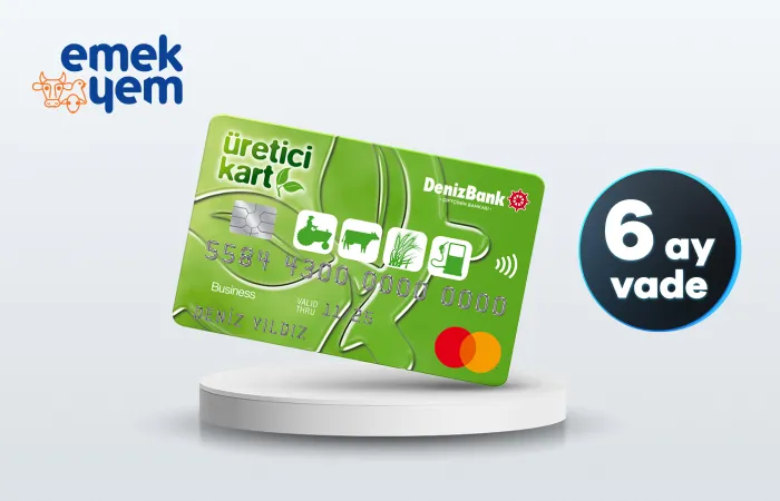 DenizBank İle Emek Yem Alımlarınızda 6 Aya Varan Vade Avantajını Kaçırmayın!