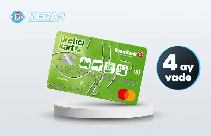 DenizBank ile Mepaş'ta Tarımsal Elektrik Faturasına 4 Aya Varan Vade İmkanı!