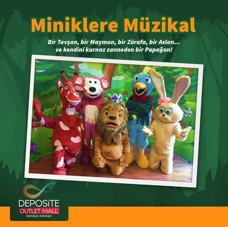 Deposite Outlet Mall Miniklere Müzikal!