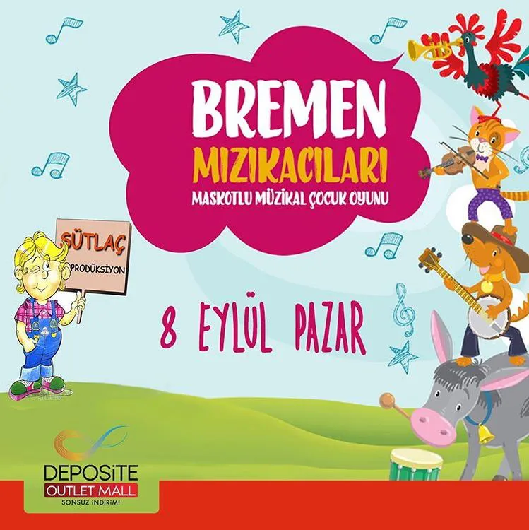 Deposite Outlet Mall Bremen Mızıkacıları Müzikal Etkinliği! Deposite Outlet Mall Bremen Mızıkacıları Müzikal Etkinliği!