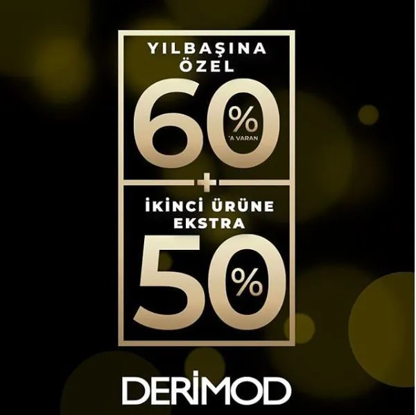 Yılbaşına özel Derimod'da büyük fırsat! Yılbaşına özel Derimod'da büyük fırsat!