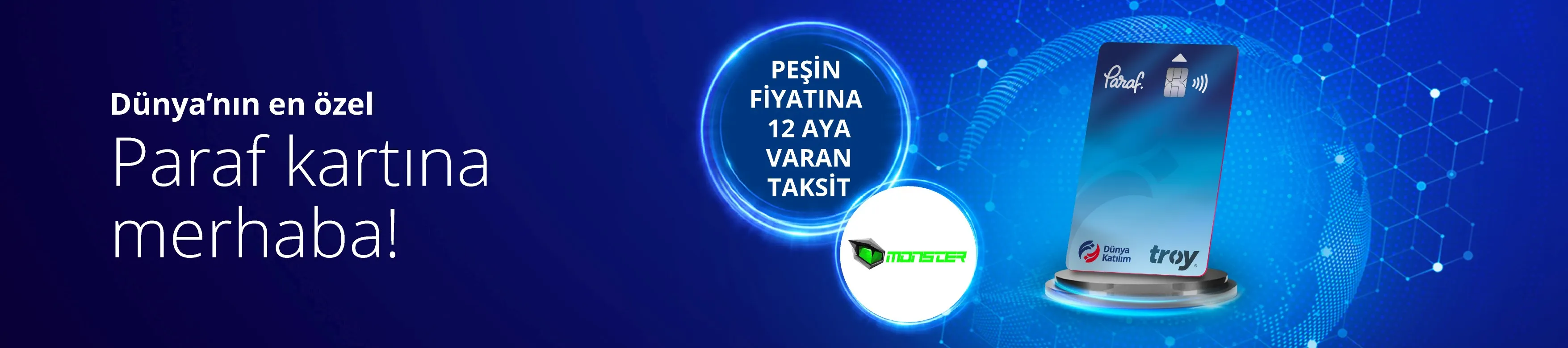 Monster Notebook'ta Dünya Katılım ile Taksit Fırsatı