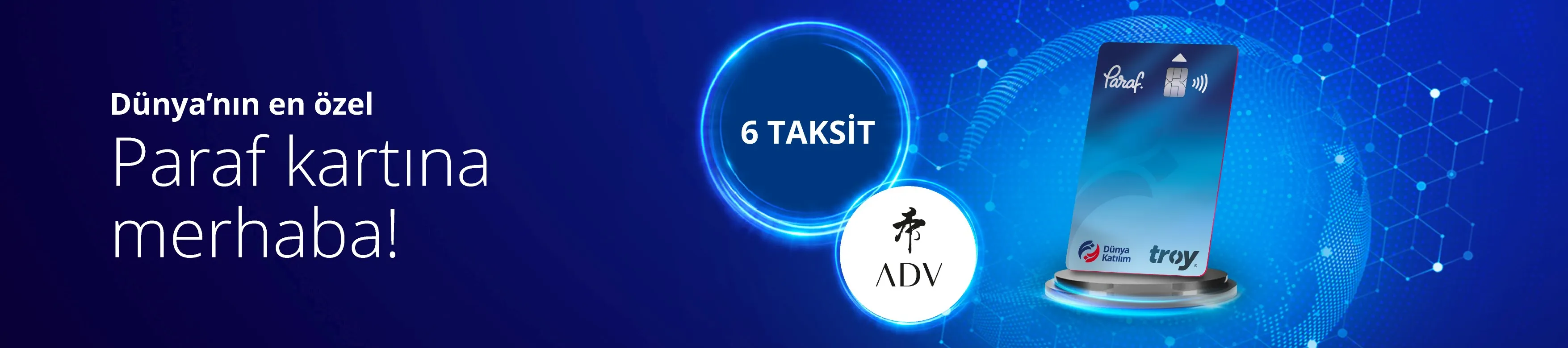 Paraf ADV Mağazalarında 6 Taksit İmkanı!