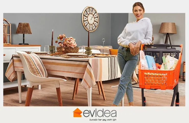 Evidea'da Paraf ile 4 Taksit İmkanı!