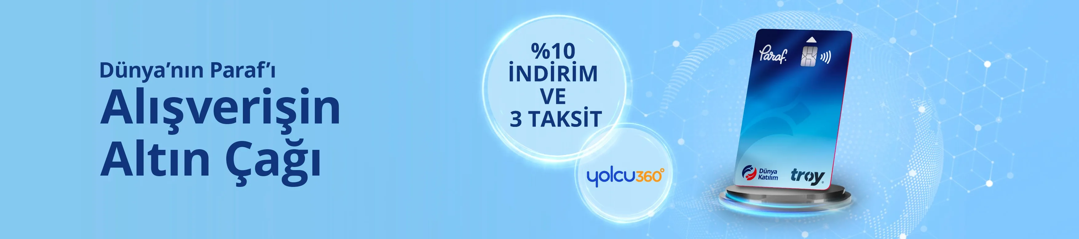 YOLCU360'ta Dünya Katılım ile Araç Kiralama İndirimi