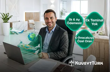 E-İhracat Finansmanında Fırsat! Kredinizi 18 Aya Varan Vade ve 6 Ay Erteleme Avantajıyla Alın