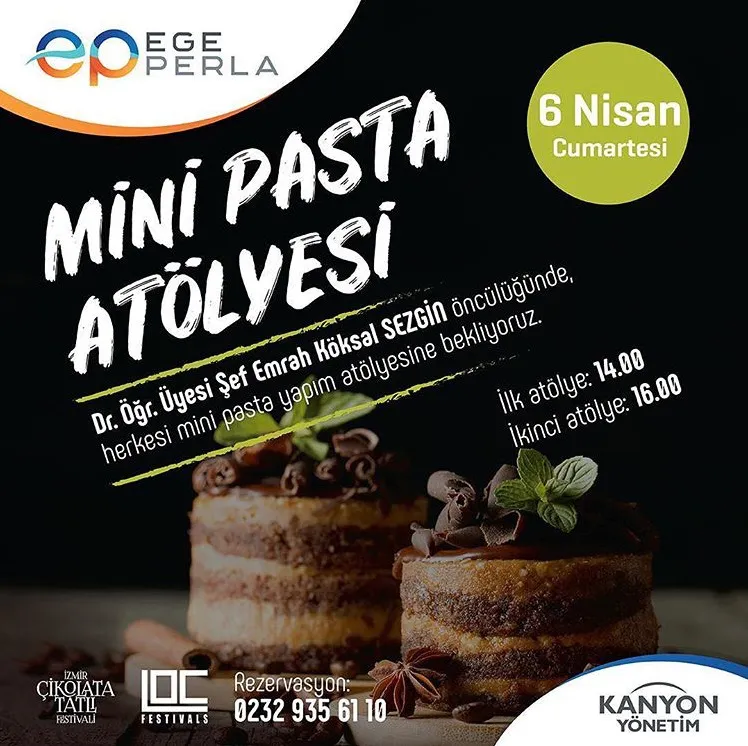 Ege Perla Mini Pasta Atölyesi!