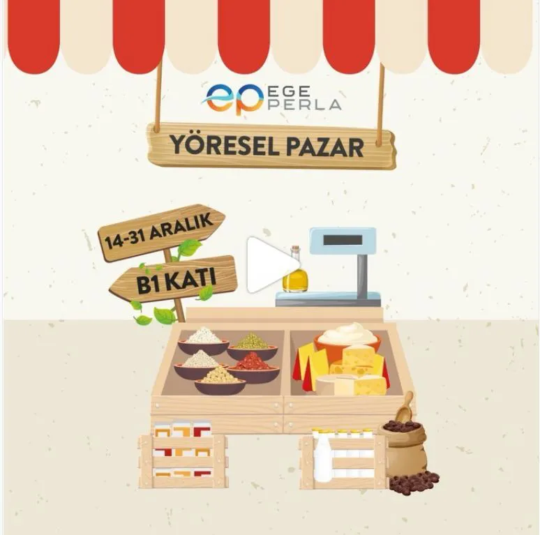 Ege Perla Yöresel Pazar! Ege Perla Yöresel Pazar!