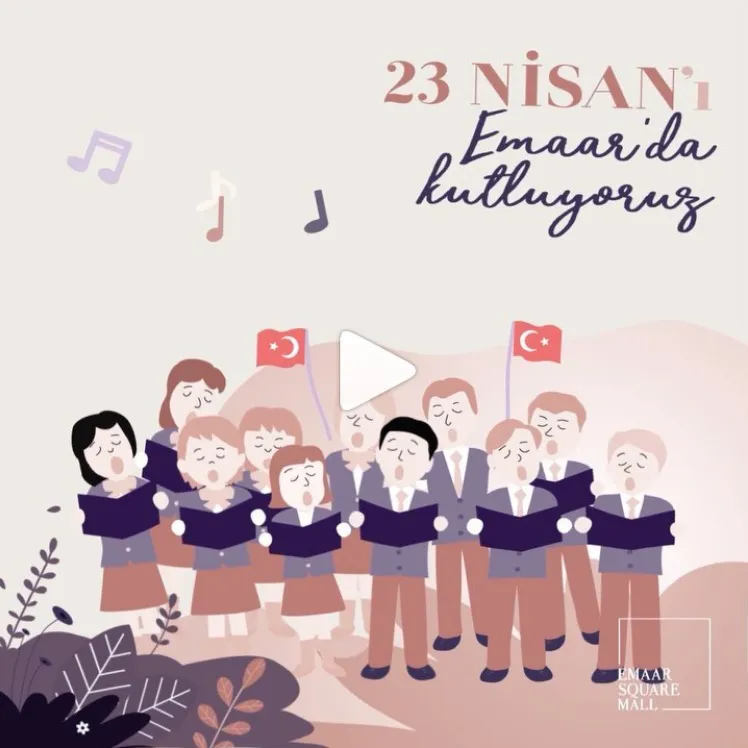 23 Nisan Emaar'da Kutlanır!