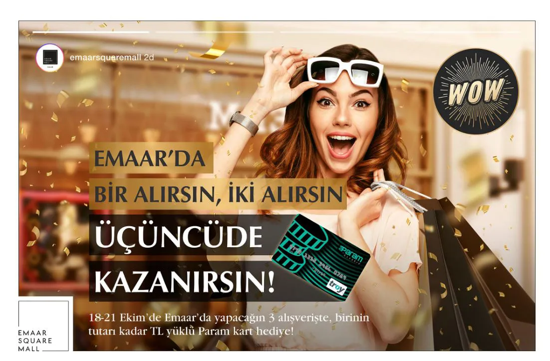 Emaar'dan 3 Al 2 Öde! Emaar'dan 3 Al 2 Öde!