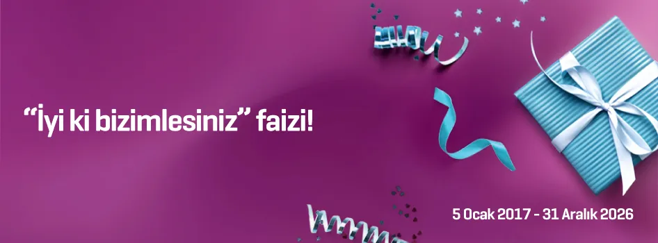 Enpara ile Vadeli TL mevduatlarınıza “İyi ki bizimlesiniz” faizi!