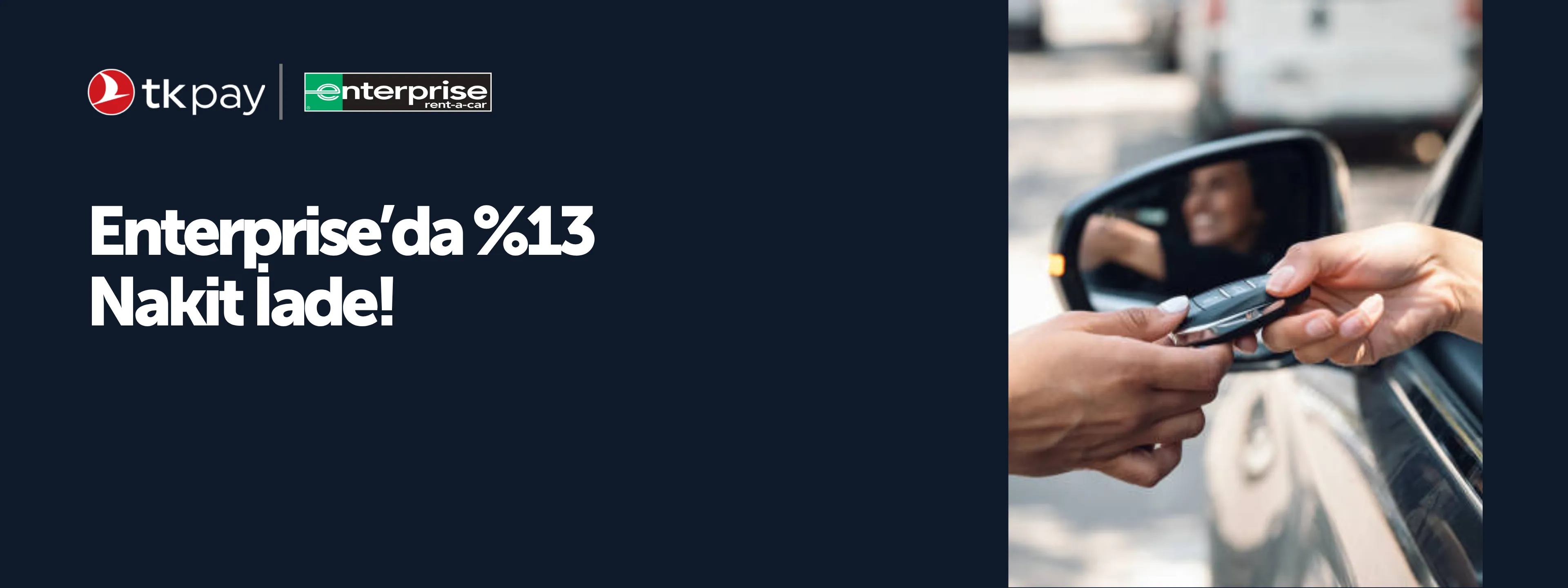 Enterprise'da %13 Nakit İade Kampanyası