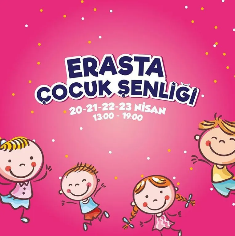 Erasta Antalya 23 Nisan Çocuk Şenliği!