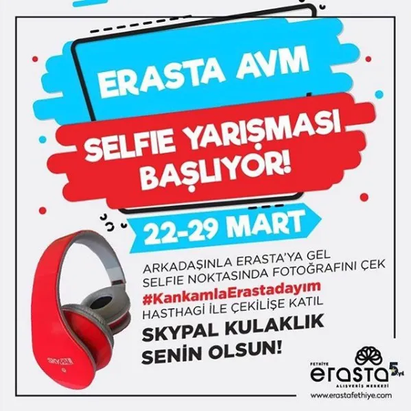 Erasta Fethiye Selfie Yarışması başlıyor!