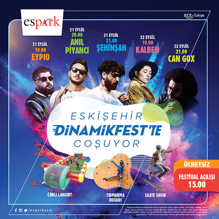 Eskişehir Dinamikfest'te Coşuyor! Eskişehir Dinamikfest'te Coşuyor!