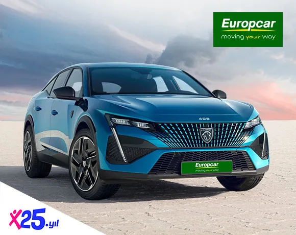 Europcar Araç Kiralama İndirimi - Maxima ile %30 Avantaj