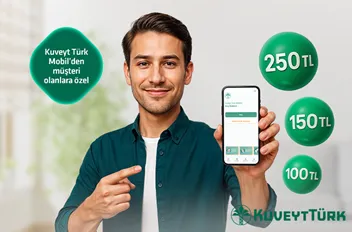 Kuveyt Türk Mobil & XTM ile İlk 3 Fatura Talimatına Kadar Toplam 500 TL Hediye Kazanma Fırsatı!