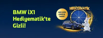 Fibabanka ile BMW iX1 Hediyematik'te Gizli!