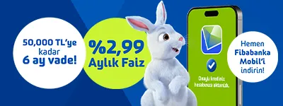 Fibabanka ile Yeni Müşterilere Özel: Aylık %2,99 Faizli İhtiyaç Kredisi fırsatı!