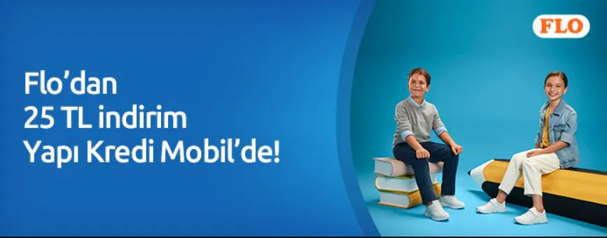 Sonbahar Alışverişlerinizde Flo’dan 25 TL indirim Yapı Kredi Mobil’de!