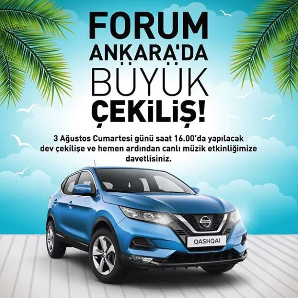 Forum Ankara Nissan Qashqai Çekilişi Gerçekleşiyor! Forum Ankara Nissan Qashqai Çekilişi Gerçekleşiyor!