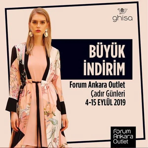 Forum Ankara Outlet Ghisa Çadır Günleri!