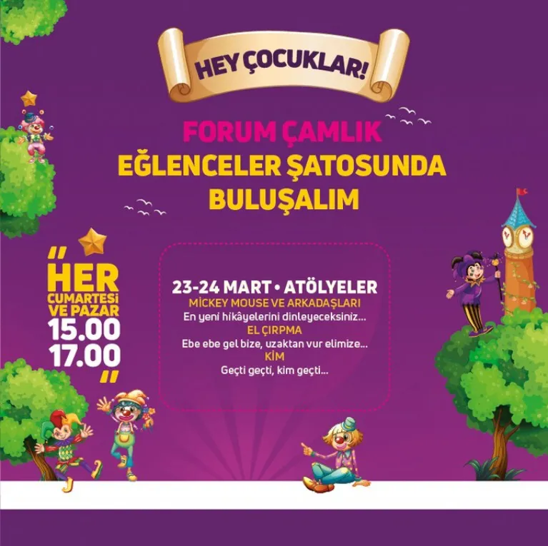 Forum Çamlık Eğlenceler Şatosunda Buluşalım!