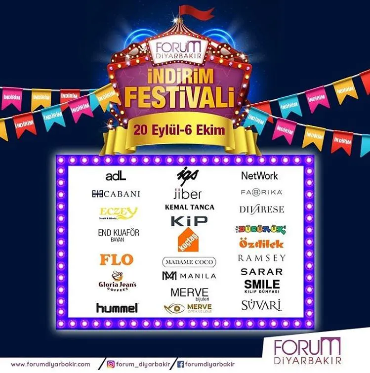 Forum Diyarbakır İndirim Festivali!