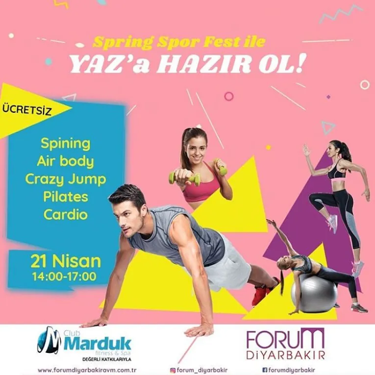 Spring Spor Fest ile Yaz'a hazır ol!