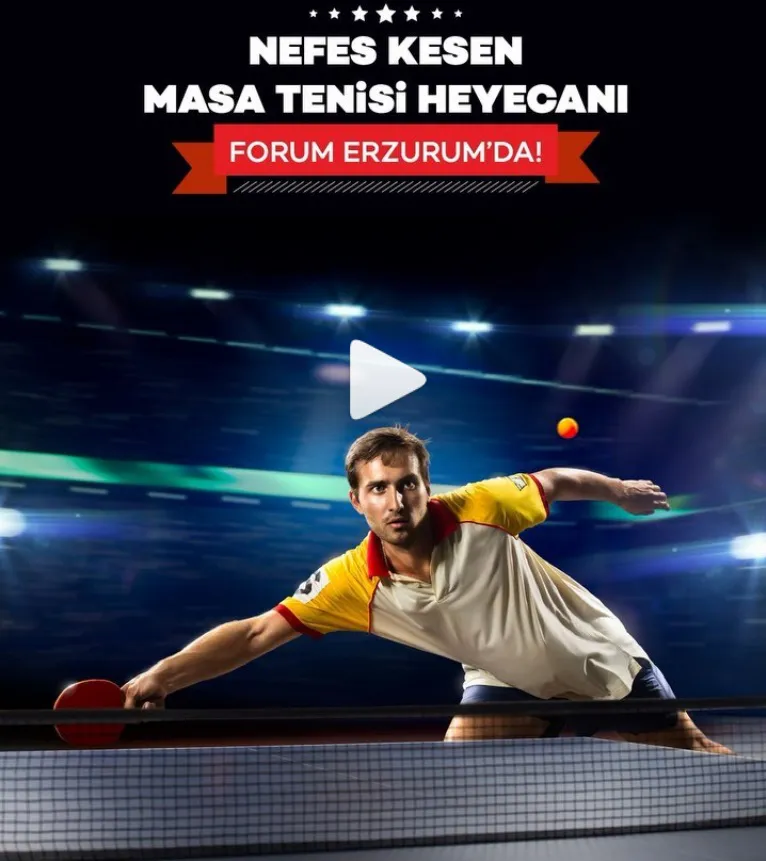 Forum Erzurum Masa Tenisi Turnuvası! Forum Erzurum Masa Tenisi Turnuvası!