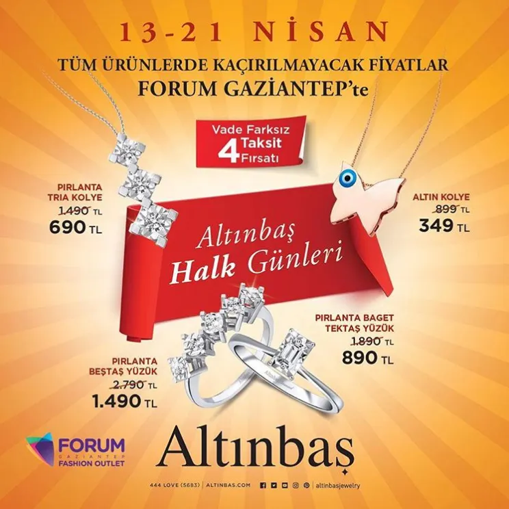 Forum Gaziantep’te Altınbaş Halk Günleri!