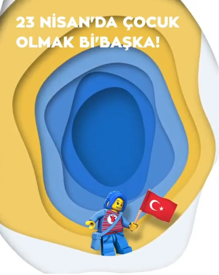 23 Nisan’da çocuk olmak bi’başka!