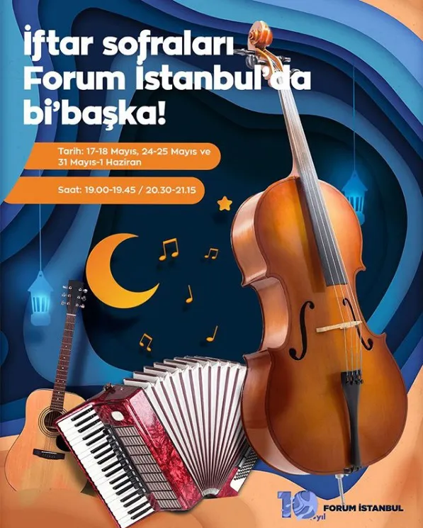 İftar sofraları Forum İstanbul’da bi’başka! İftar sofraları Forum İstanbul’da bi’başka!