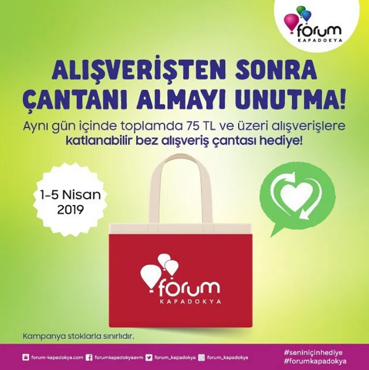 Alışverişten Sonra Çantanı Almayı Unutma!