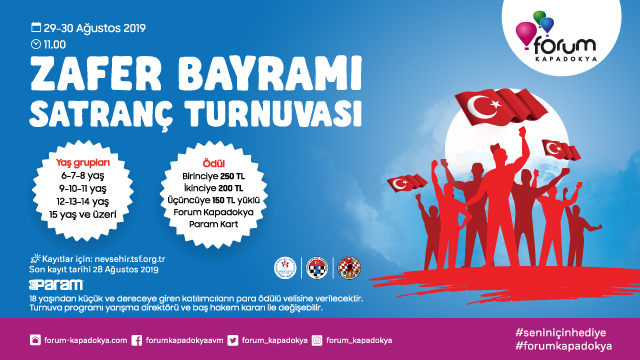 Forum Kapadokya Zafer Bayramı Satranç Turnuvası! Forum Kapadokya Zafer Bayramı Satranç Turnuvası!