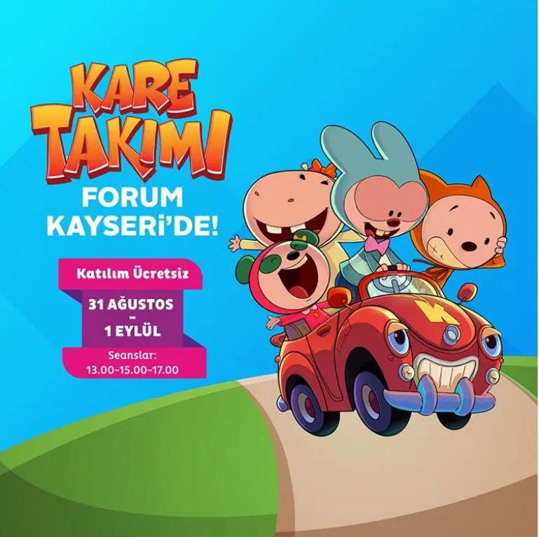 Forum Kayseri Kare Takımı Gösterisi!