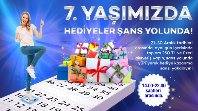 Forum Kayseri'de Hediyeler Şans Yolunda!