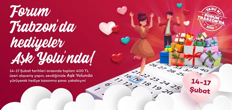 Forum Trabzon Aşk Yolu'nda hediyeler sizi bekliyor! Forum Trabzon Aşk Yolu'nda hediyeler sizi bekliyor!