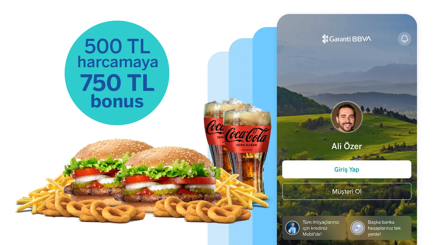 Burger King Hediye: Garanti BBVA Müşterisi Olun!
