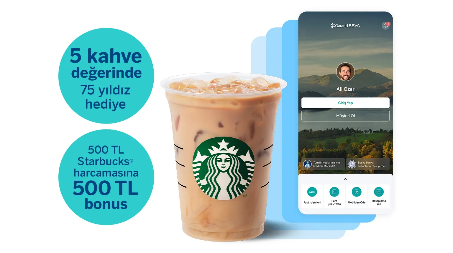 Garanti BBVA ile Müşterimiz Olun – Starbucks Yıldız Kampanyası