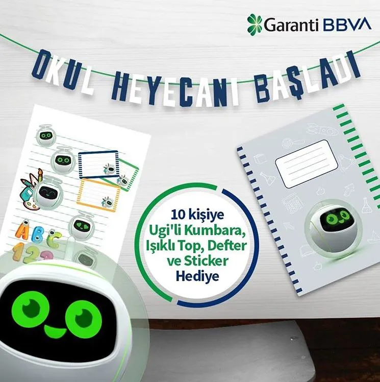 Garanti BBVA Okul Heyecanı İnstagram Yarışması! Garanti BBVA Okul Heyecanı İnstagram Yarışması!