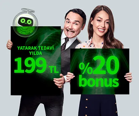 Garanti %20 Kazançlı Tamamlayıcı Sağlık Sigortası!