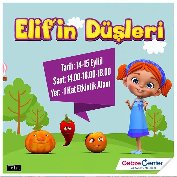 Gebze Center Elif'in Düşleri Müzikal Etkinliği!