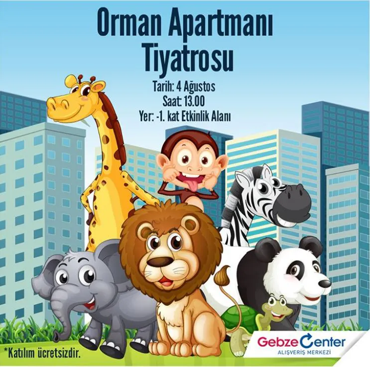 Gebze Center Orman Apartmanı Tiyatrosu! Gebze Center Orman Apartmanı Tiyatrosu!
