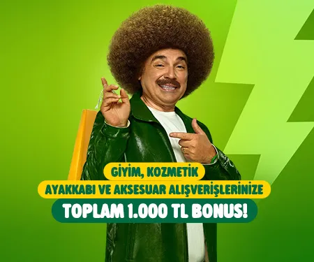 Bonus Giyim Kampanyası: 1000 TL Bonus Kazan!