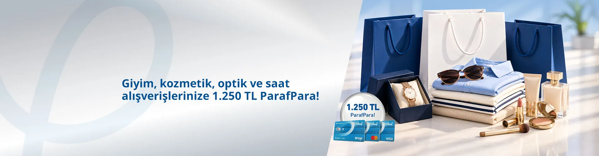 ParafPara ile Giyim, Kozmetik ve Saat Alışverişlerinde İndirim