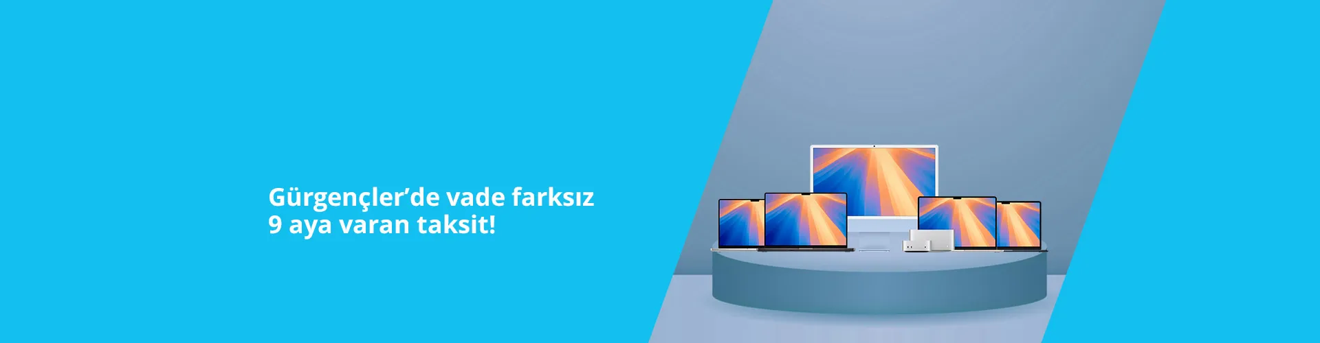 Gürgençler’de Peşin Fiyatına 9 aya varan taksit