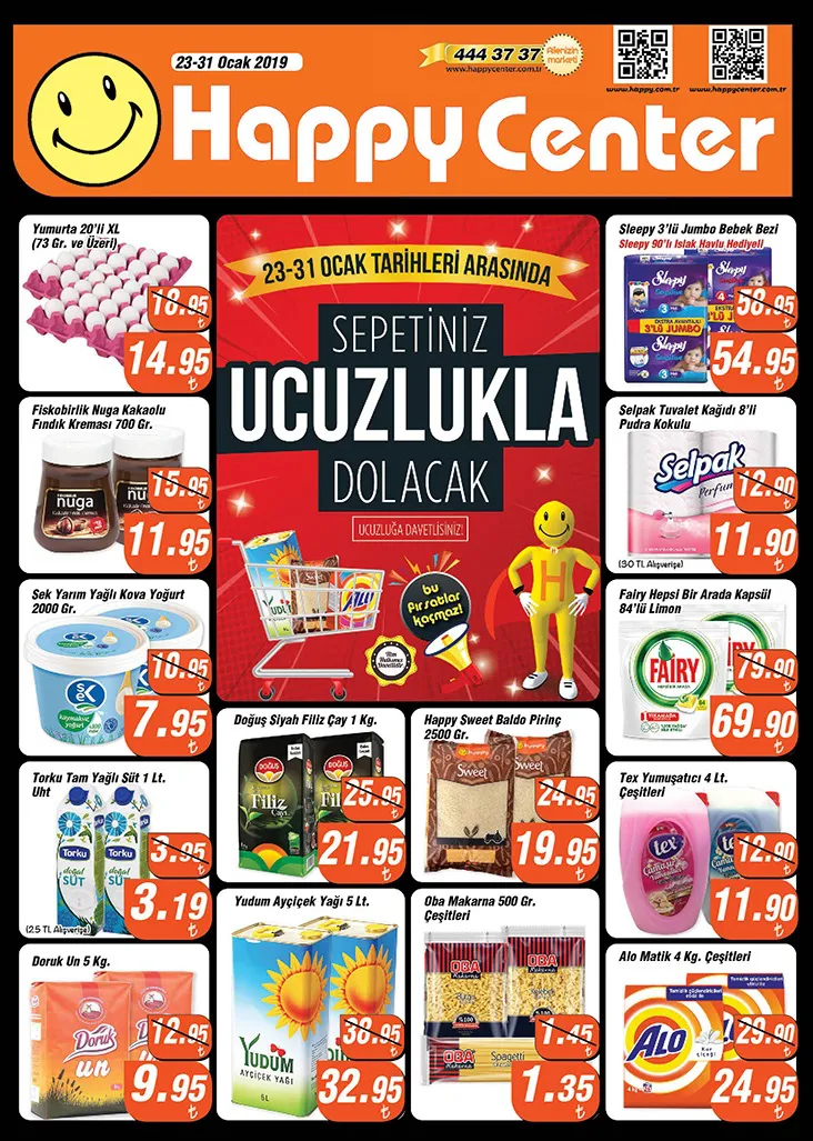 Happy Center Aktüel İndirimli Fırsat Ürünleri! Happy Center Aktüel İndirimli Fırsat Ürünleri!