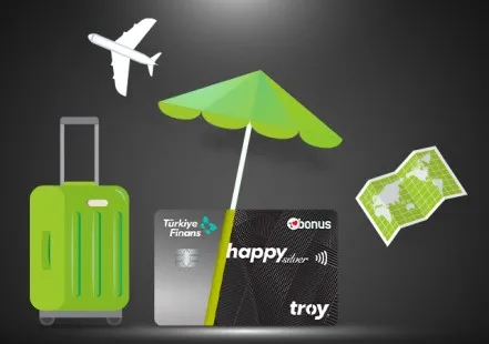 Happy Kredi Kartı ile Seyahat ve Konaklamaya Bonus!